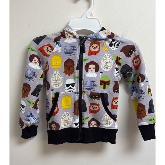 Little Sleepies Play Star Wars Hoodie 4T Zip Up Sold Out Collab Limited Edition - Picture 1 of 2